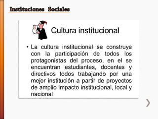 Instituciones 