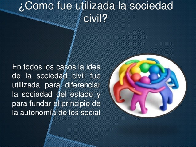Instituciones politicas y sociedad civil