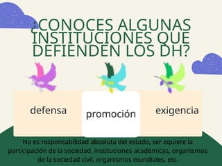 instituciones que defienden y protegen los derechos humanos.pptx