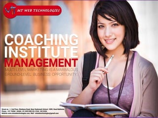 Online  Institute management system----Get your institute to a new shape 