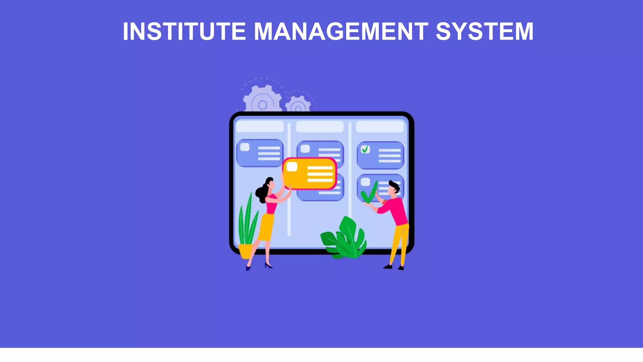 Institute management system | PDF