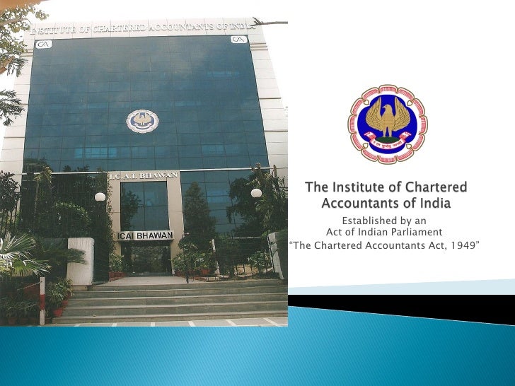 Institute Of Chartered Accountants Of India