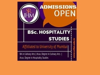 Institute of hotel management in mumbai | PPTX