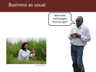 Feeding research and feeding innovation