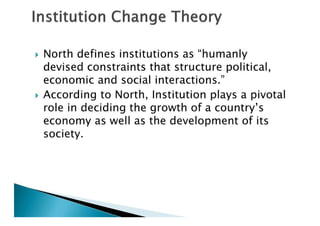 Institutional Economics