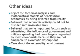 Institutional Economics