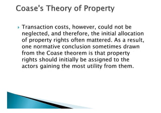 Institutional Economics