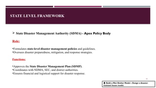 INSTITUTIONAL FRAMEWORK FOR DISASTER MANAGEMENT & DM ACT.pptx