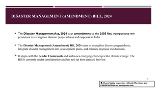 INSTITUTIONAL FRAMEWORK FOR DISASTER MANAGEMENT & DM ACT.pptx