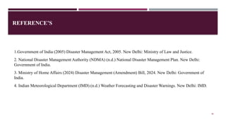INSTITUTIONAL FRAMEWORK FOR DISASTER MANAGEMENT & DM ACT.pptx