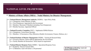 INSTITUTIONAL FRAMEWORK FOR DISASTER MANAGEMENT & DM ACT.pptx