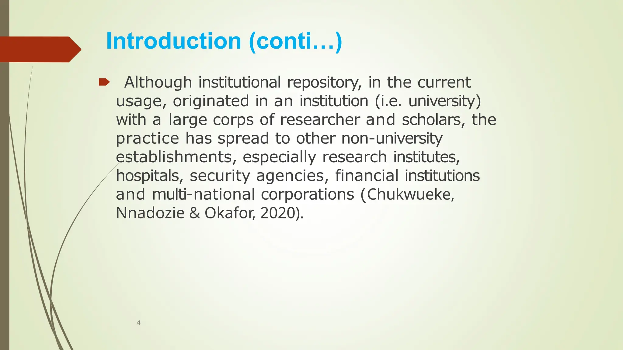Institutional repositories...for library science.pptx