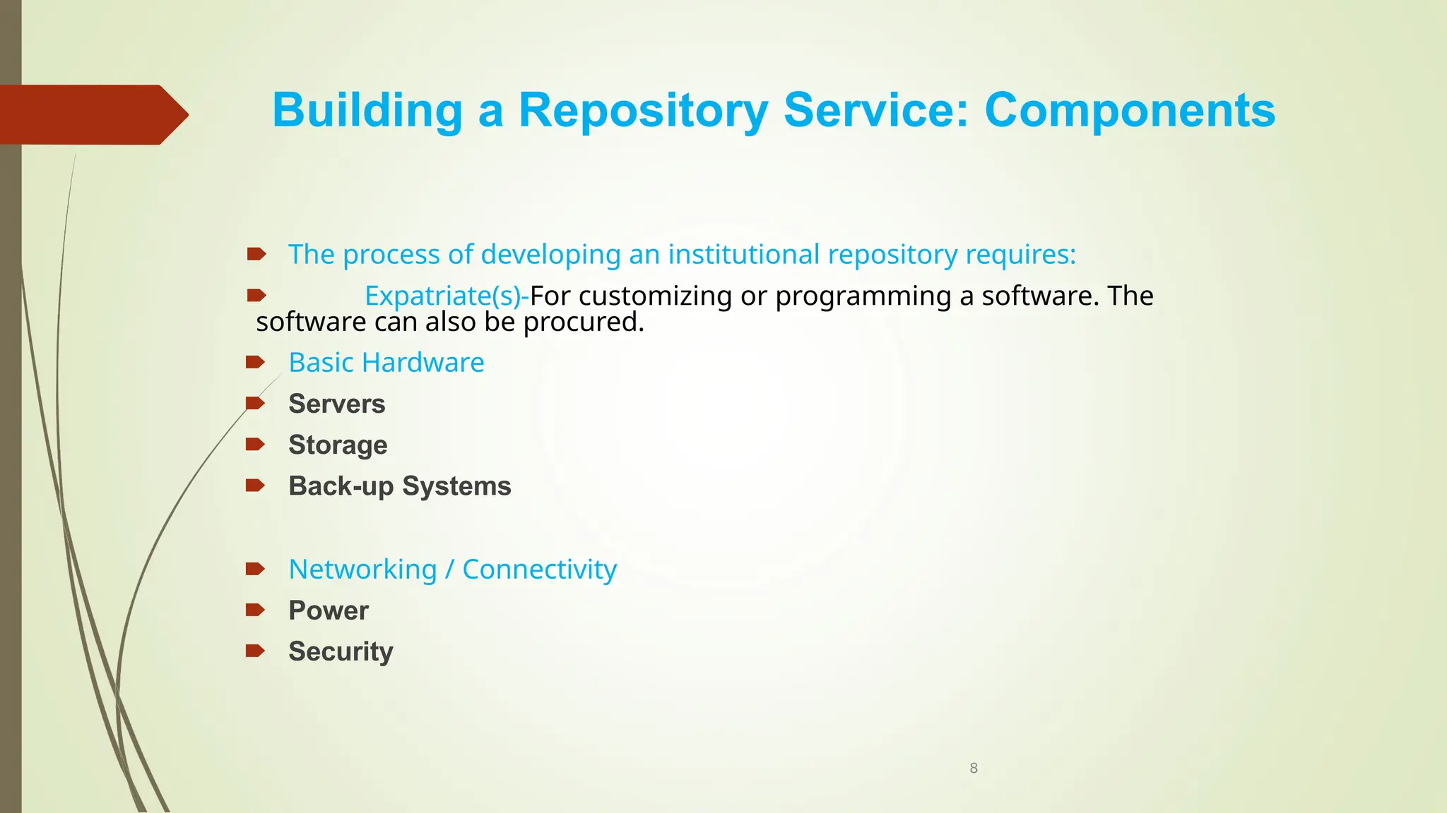 Institutional repositories...for library science.pptx
