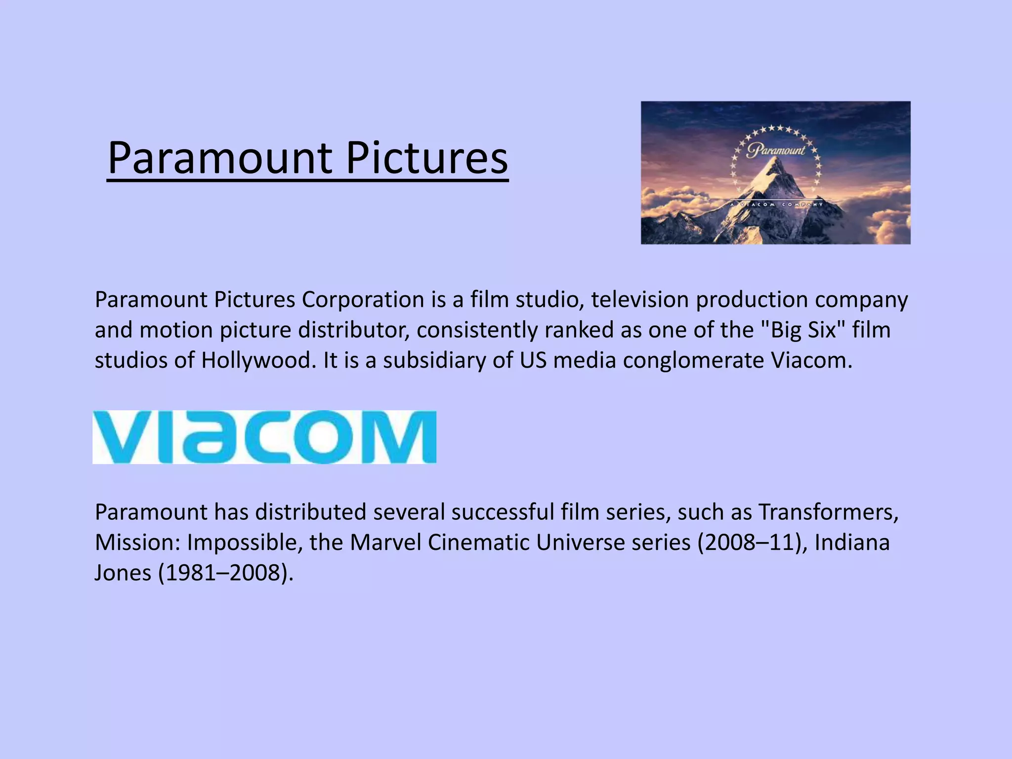 big six movie studios – Image 13