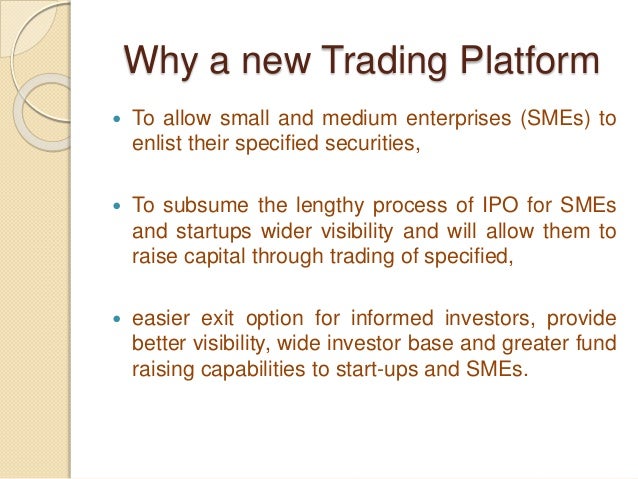 Institutional trading platform itp framework