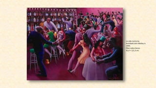 La vida nocturna.
Archibald John Motley Jr.
1943.
Óleo sobre lienzo.
91,4 × 121,3 cm.
 