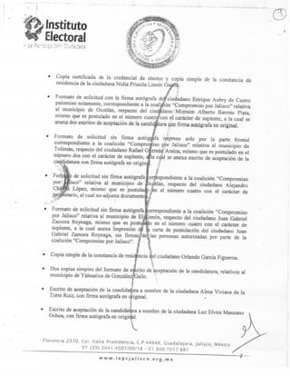 IEPC. Acta Circunstanciada Registro de Candidatos 15/abril/2012