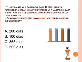 16. AL DESCOMPONER 144 EN EL MÉTODO DEL ÁRBOL  SE OBTIENEA. 2²  x 3²  x 2²                                         B. 2³   x 3C. 2³   x 3²                                                 D . 2³   x 3³90