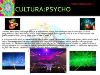 ::::TRIBUS URBANAS::::CULTURA: DARKCARACTERISTICAS    El dark es uno de los movimientos contraculturales que más relación tiene con las bellas artes, ya que se puede encontrar en la literatura, el teatro, la fotografía y la música. En cuanto a la literatura se menciona que todos los filósofos del existencialismo tenían tendencias dark, en el sus explicaciones acerca de la existencia y sus manifestaciones emocionales. 