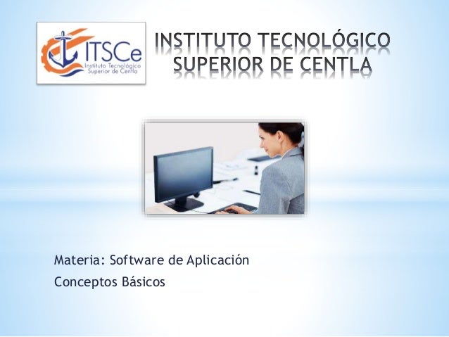 Software de Aplicación (Conceptos básicos)
