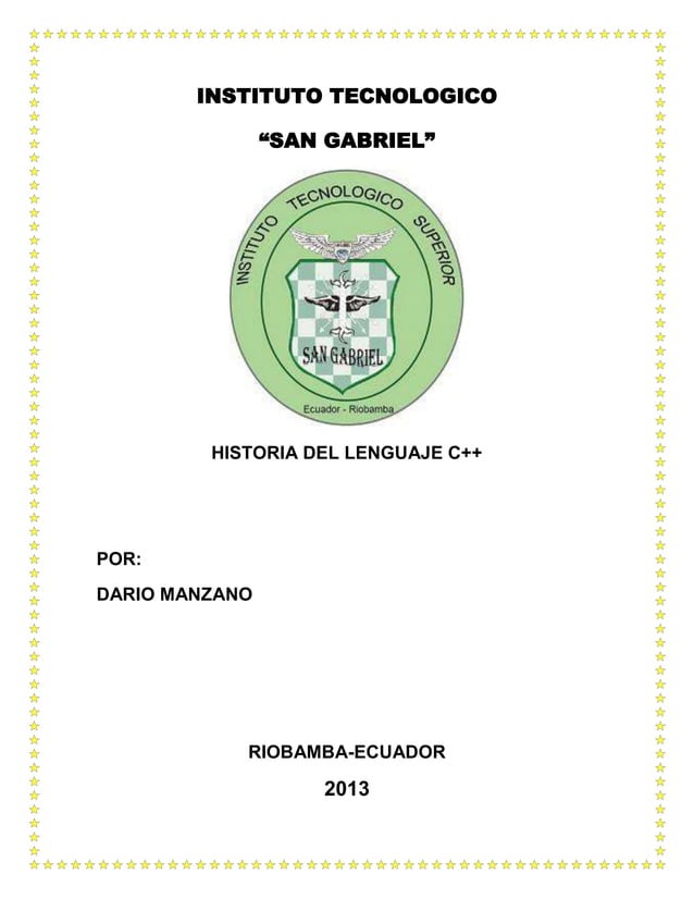 HISTORIA DEL LENGUAJE DE PROGRAMACIÓN C++ | PDF