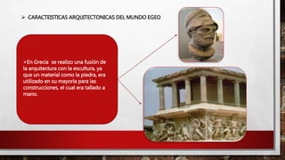 >Evadía por completo la utilización de
bóvedas y arcos (en la griega)
>Existen ordenes arquitectónicos
denominados Dorico,...