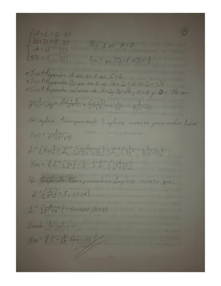 TEORIA DE CONTROL - transformado a laplace