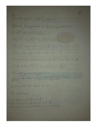 TEORIA DE CONTROL - transformado a laplace