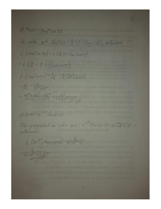 TEORIA DE CONTROL - transformado a laplace