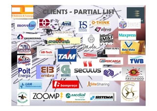www.enrich.com.br
CLIENTS - PARTIAL LISTCLIENTS - PARTIAL LIST
‐ SP
 
