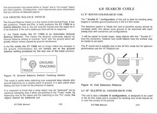 Instruction Manual Minelab XT 17000 Metal Detector English Language