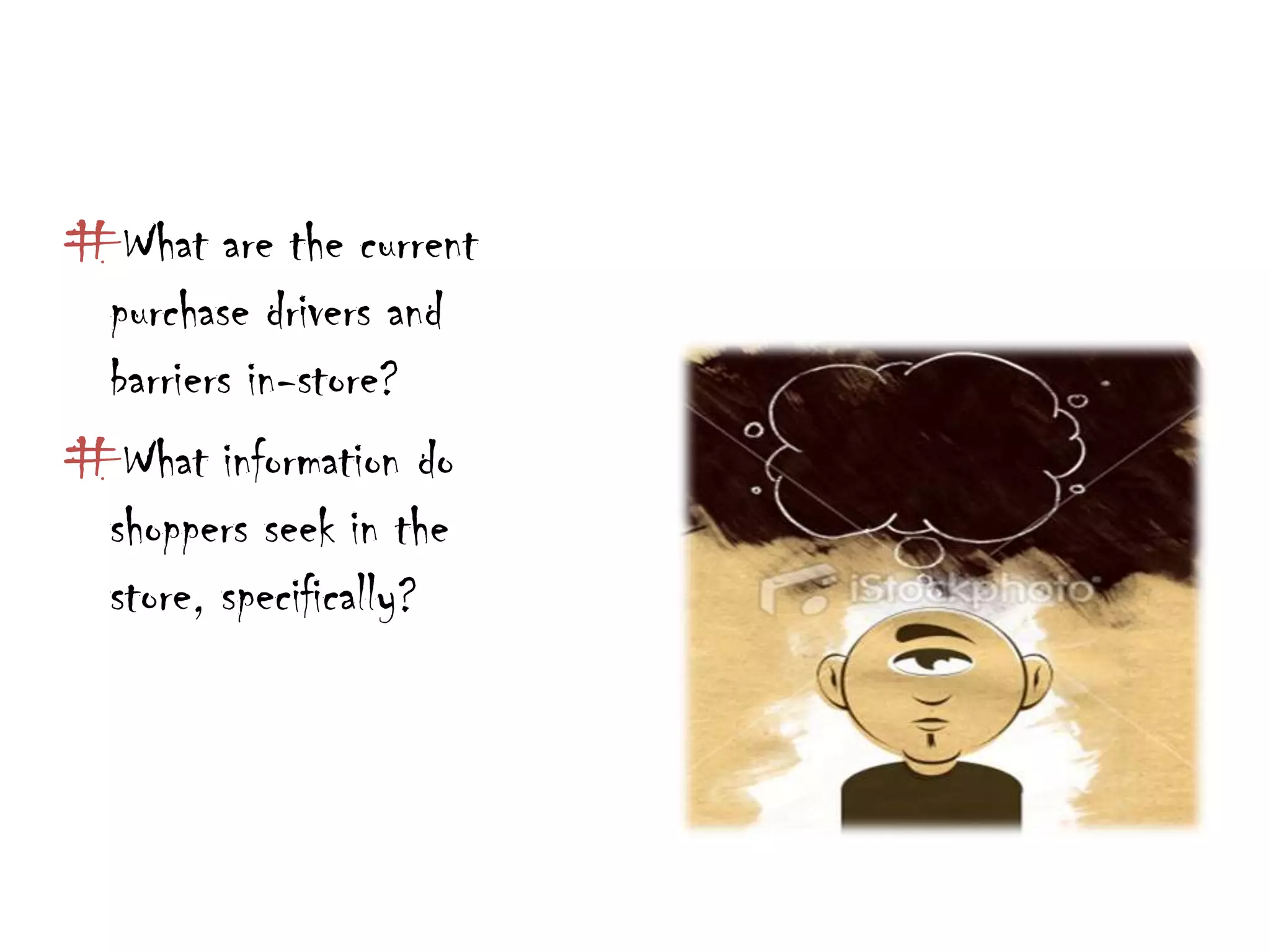 Understanding what motivates and influences the shopper