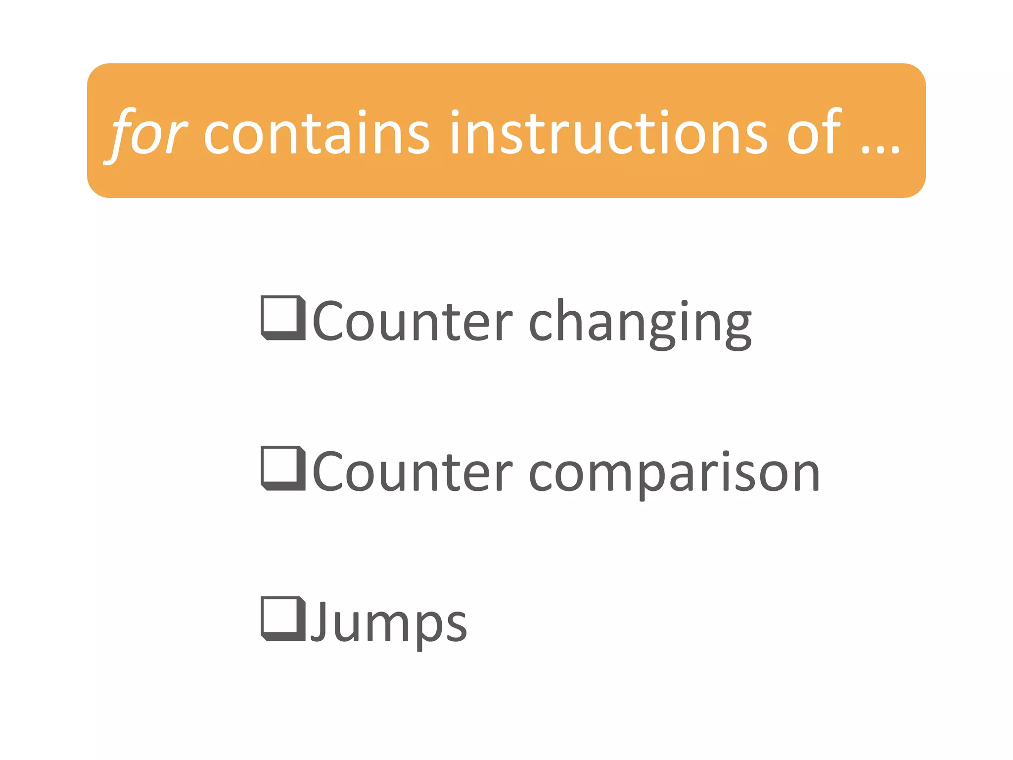 Reverse Engineering: C++ "for" operator