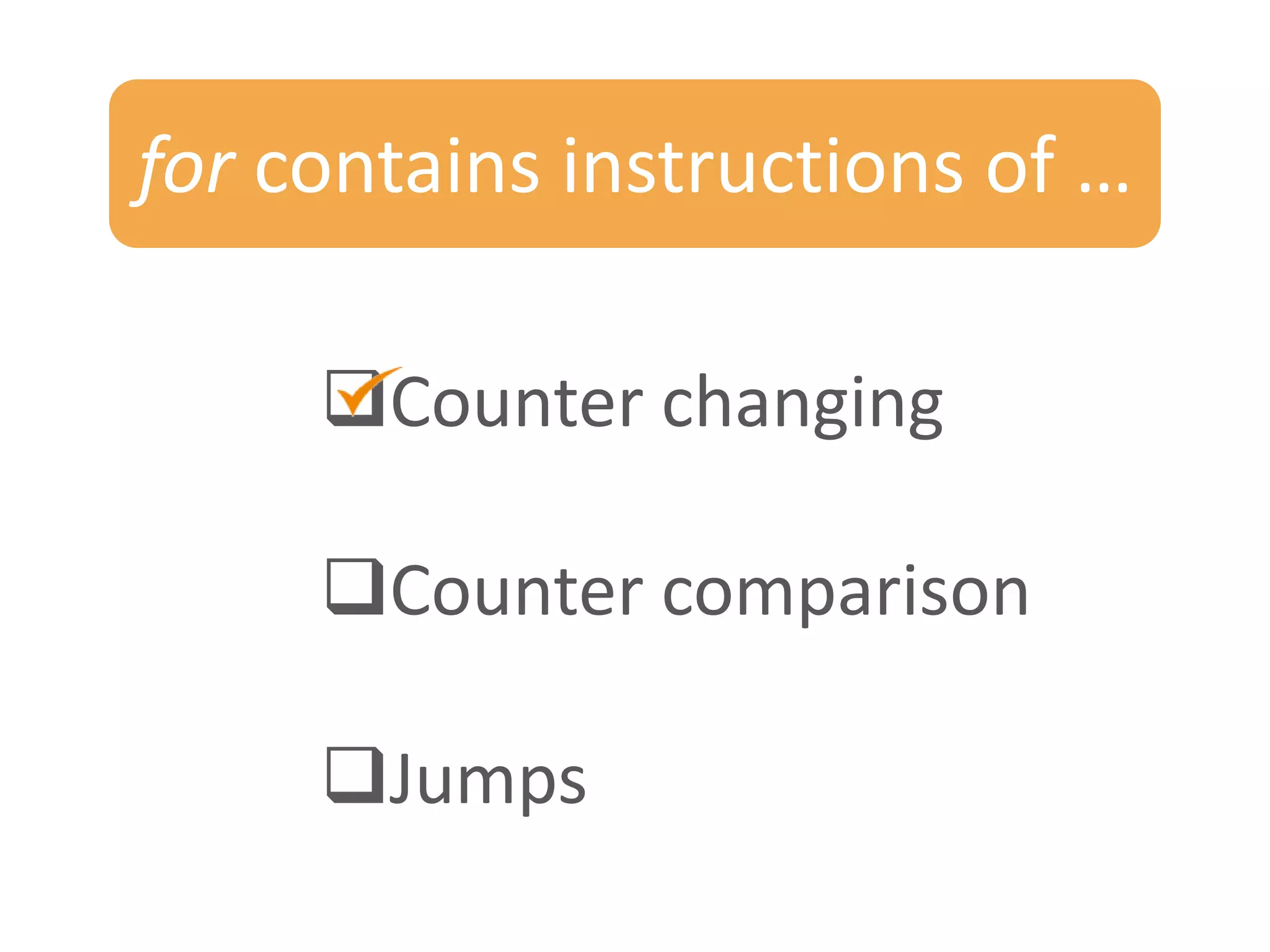 Reverse Engineering: C++ "for" operator