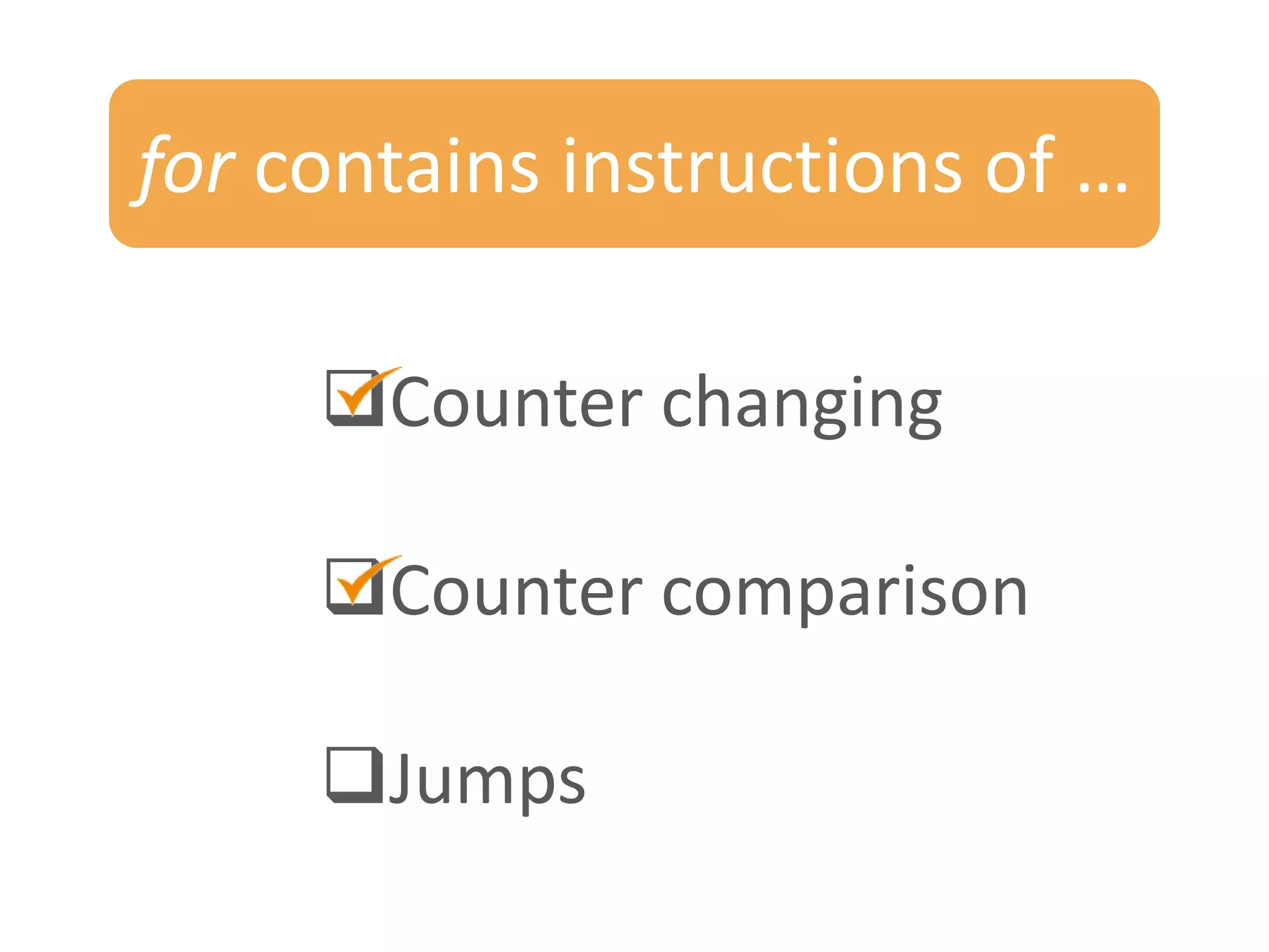 Reverse Engineering: C++ "for" operator