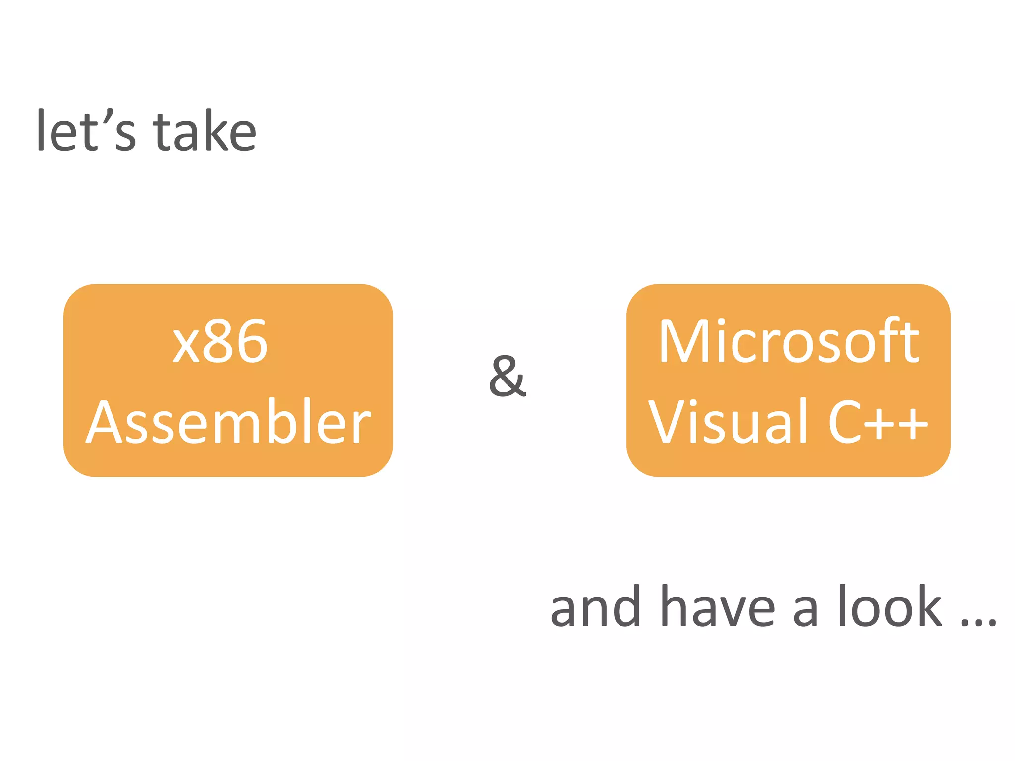 Reverse Engineering: C++ "for" operator