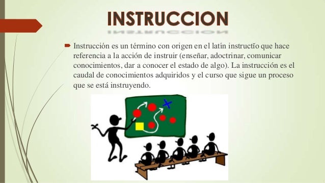 Instruccion