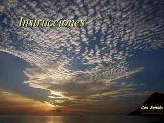 Instrucciones Con Sonido