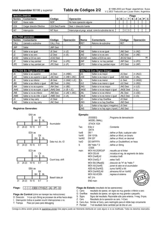 Instrucciones assembler | PDF