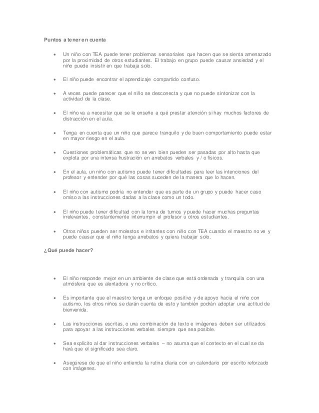 Instrucciones cortas del aula
