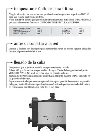 MOVILFRIT 117.054 Lux 5 - Freidora con sistema de aceite-agua