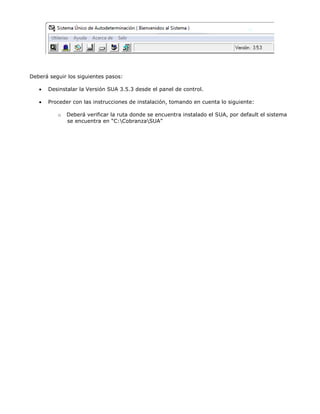 Programa Sua SUA IMSS 3.5.3 Guía de USO | PDF