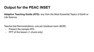 Peac Sample Instruction-forfrshfkjdndnnvcdlvv-BOR.pptx