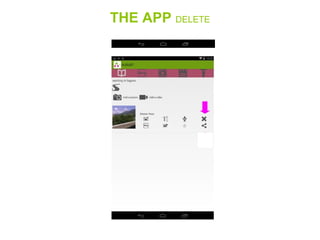 THE APP DELETE
 