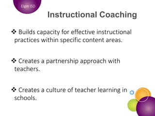 Instructional coaching | PPTX