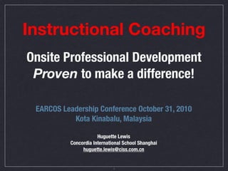 Instructional Coaching Presentation (Sessions 1 and 2)