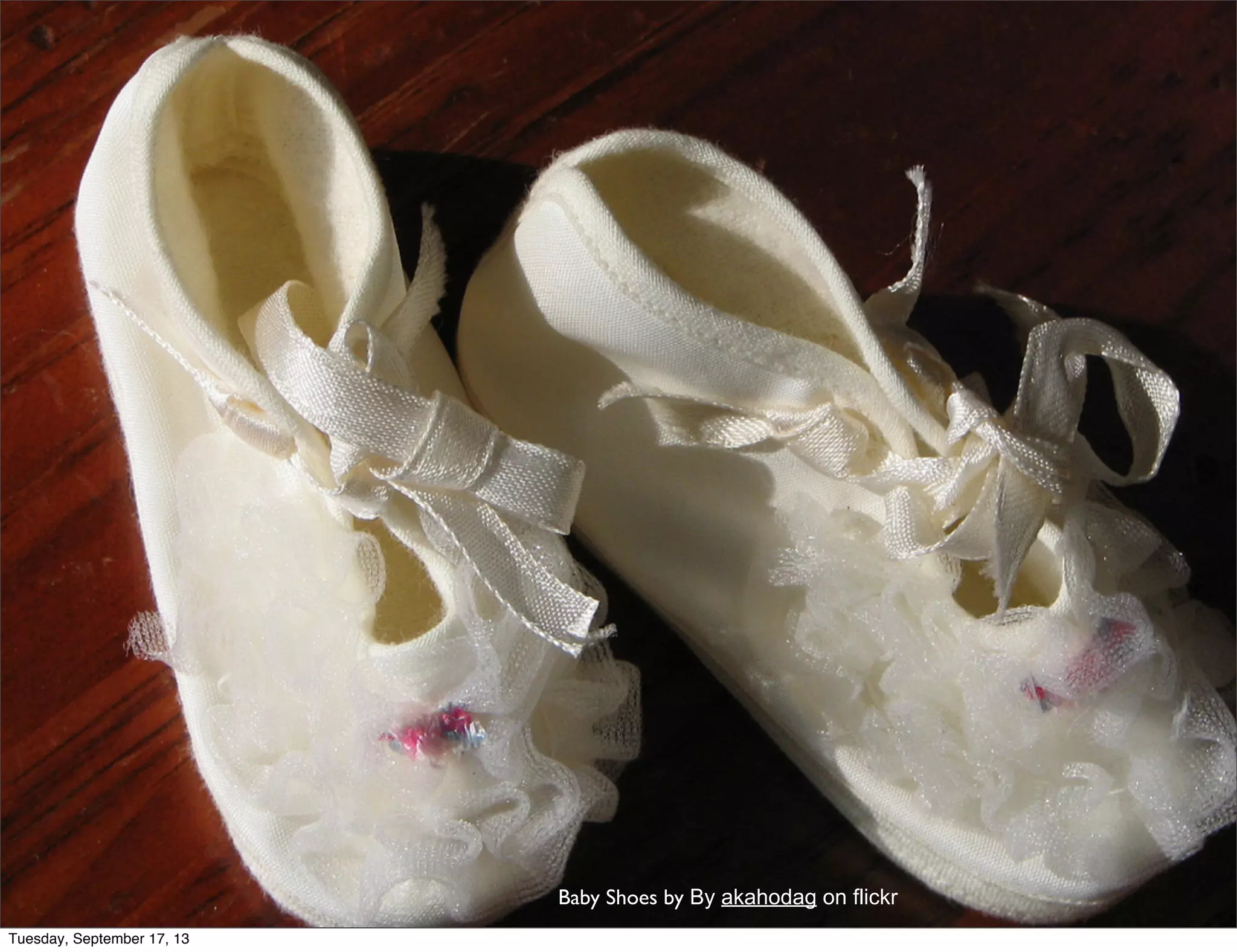 Baby Shoes by By akahodag on flickr
Tuesday, September 17, 13
 
