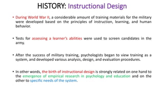 Instructional design | PPTX
