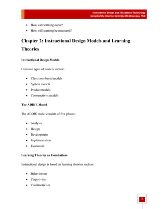 Instructional Design and Educational Technology: Student Module.pdf