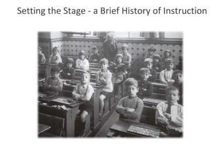 Setting the Stage - a Brief History of Instruction